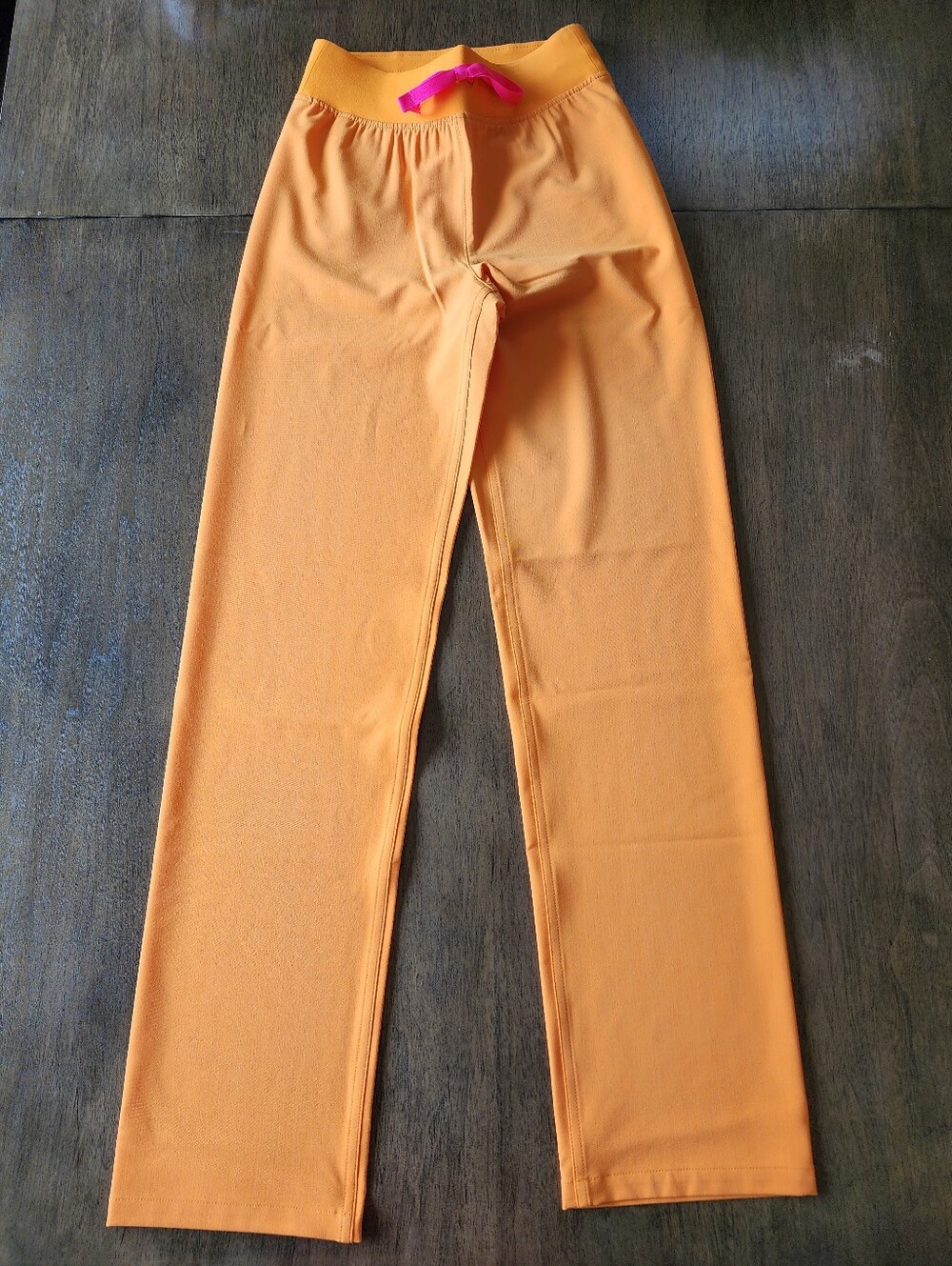 Figs Creamsicle High Waisted Livingston Pant XXST
